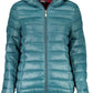 Emerald Hooded Jacket with Sleek Zip Detail
