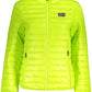 Chic Green Polyamide Long-Sleeved Jacket