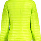 Chic Green Polyamide Long-Sleeved Jacket