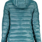 Emerald Hooded Jacket with Sleek Zip Detail