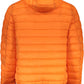 Chic Orange Hooded Jacket for Men