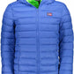 Chic Blue Hooded Jacket for Timeless Elegance