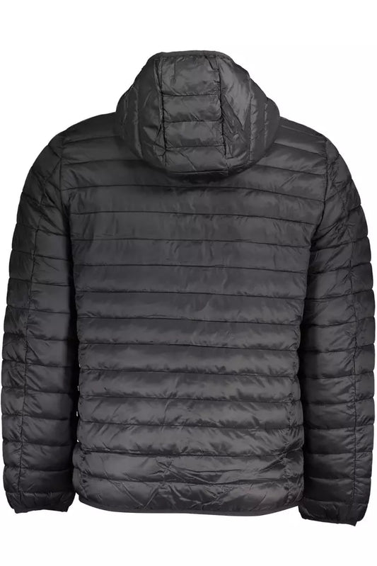 Sleek Polyamide Hooded Jacket