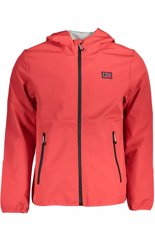 Elegant Hooded Soft Shell Men's Jacket