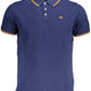 Elegant Contrast Detail Polo Shirt