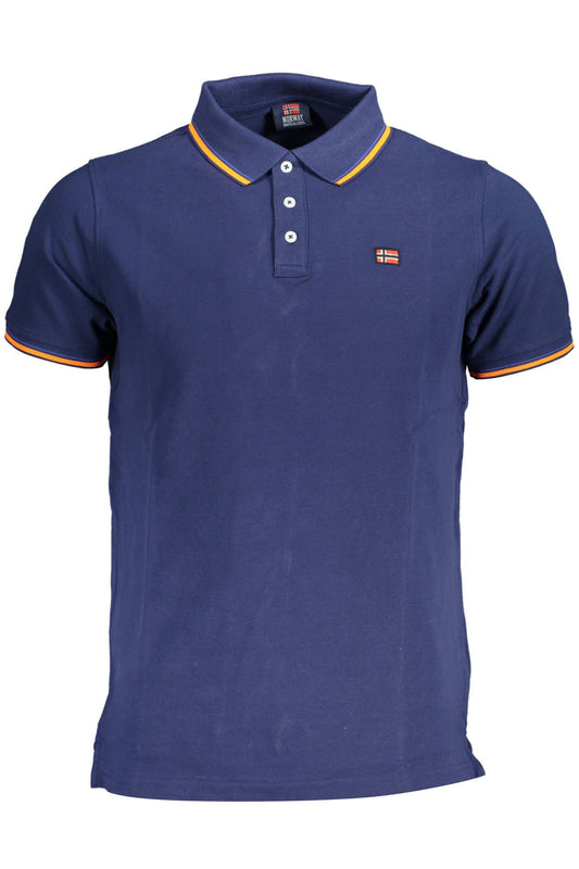 Elegant Contrast Detail Polo Shirt