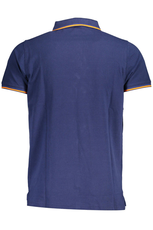 Elegant Contrast Detail Polo Shirt