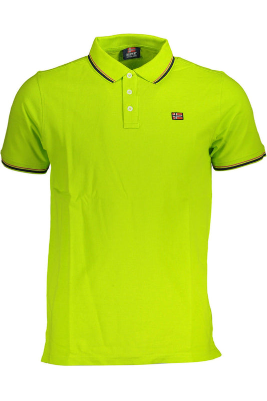 Summery Elegance Yellow Short-Sleeved Polo