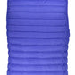 Sleek Sleeveless Down Vest in Blue