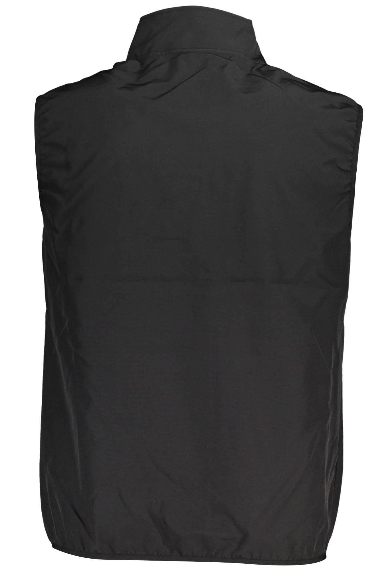 Sleek Sleeveless Black Soft Shell Vest