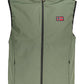 Chic Green Sleeveless Soft Shell Vest