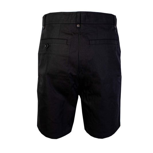 Elegant Black Bermuda Shorts in Cotton