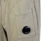 Chic Green Fleece Sweatshorts