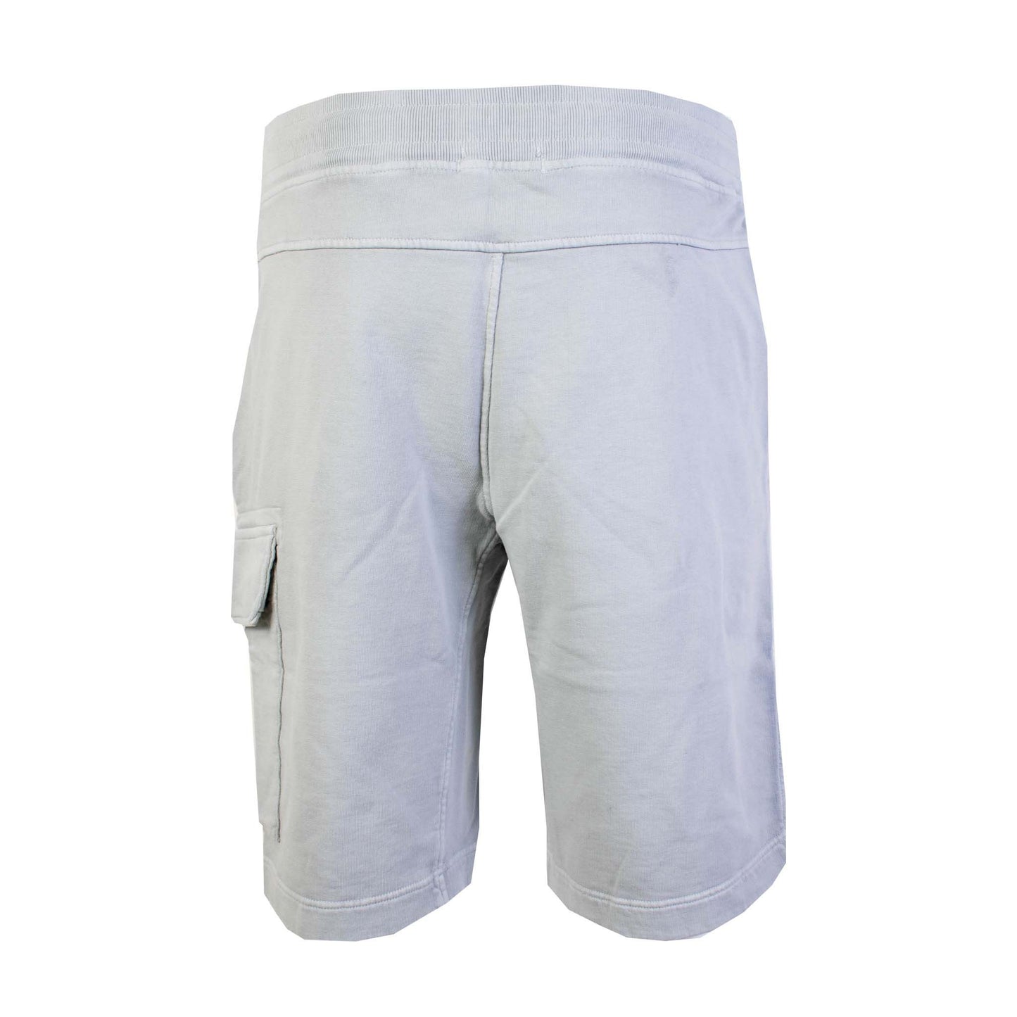 Chic Grey Fleece Sweatshorts with Adjustable Drawstring