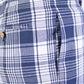 Elegant Multicolor Checkered Bermuda Shorts