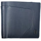 Sleek Blue Leather Wallet with RFID Protection