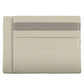 Sleek Gray Leather RFID Card Holder