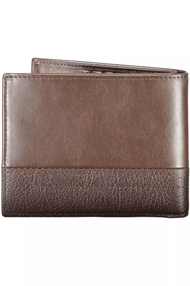 Elegant Leather Wallet with RFID Block