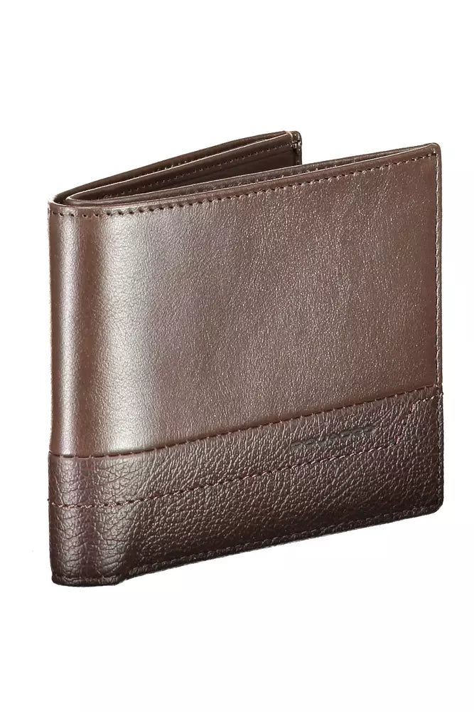 Elegant Leather Wallet with RFID Block