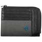 Elegant Leather Card Holder with RFID Blocker