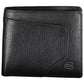 Sleek Black Leather Bifold Wallet with RFID Block