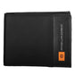 Eco-Chic Contrast Detailed Black Wallet