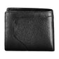 Sleek Black Leather Bifold Wallet with RFID Block