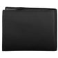 Eco-Chic Contrast Detailed Black Wallet