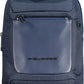 Sleek Blue Eco-Conscious Shoulder Bag
