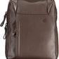 Elegant Brown Leather Shoulder Bag