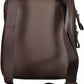 Elegant Brown Leather Shoulder Bag