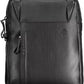 Elegant Black Leather Shoulder Bag