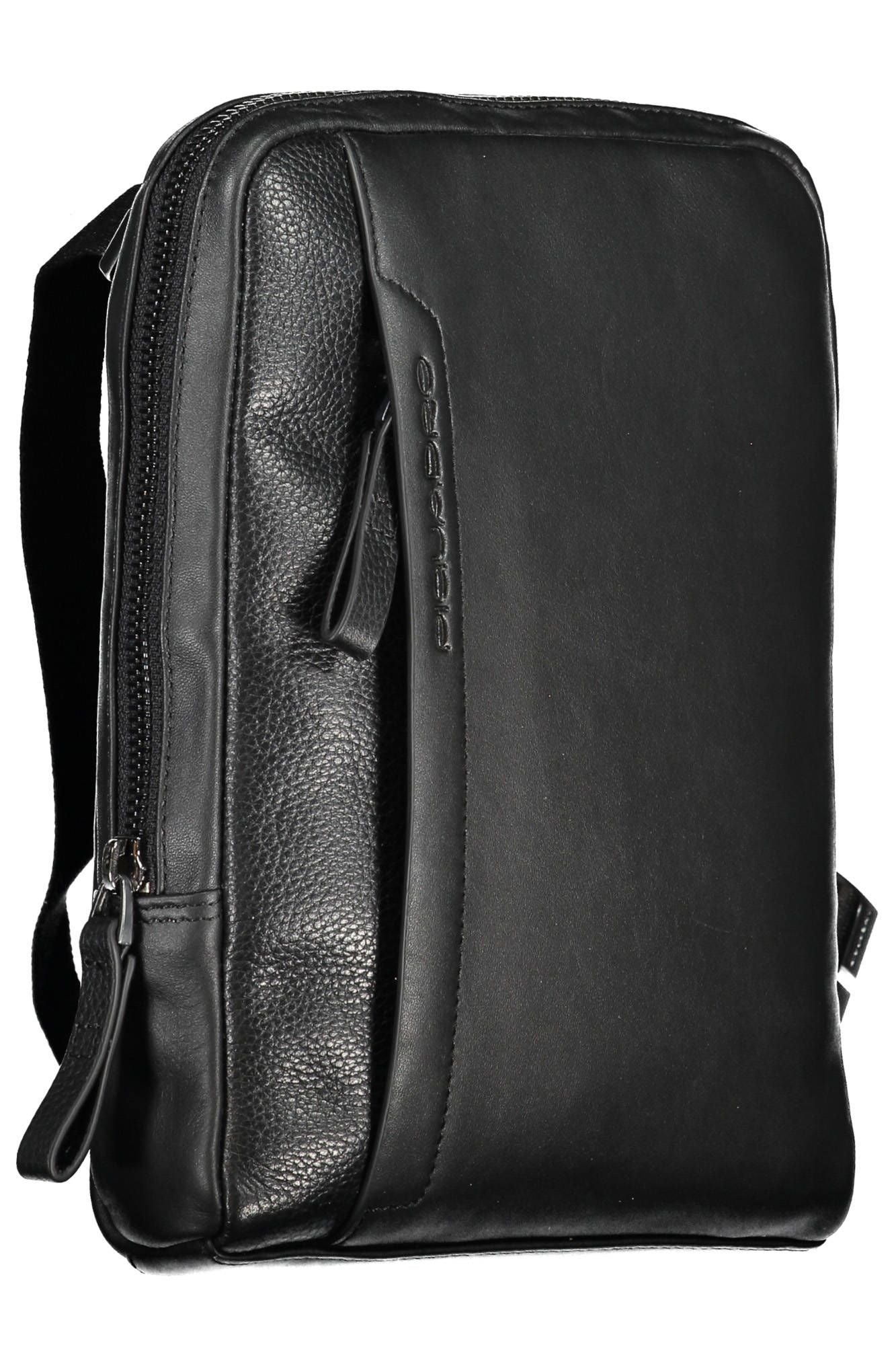 Elegant Black Leather Shoulder Bag