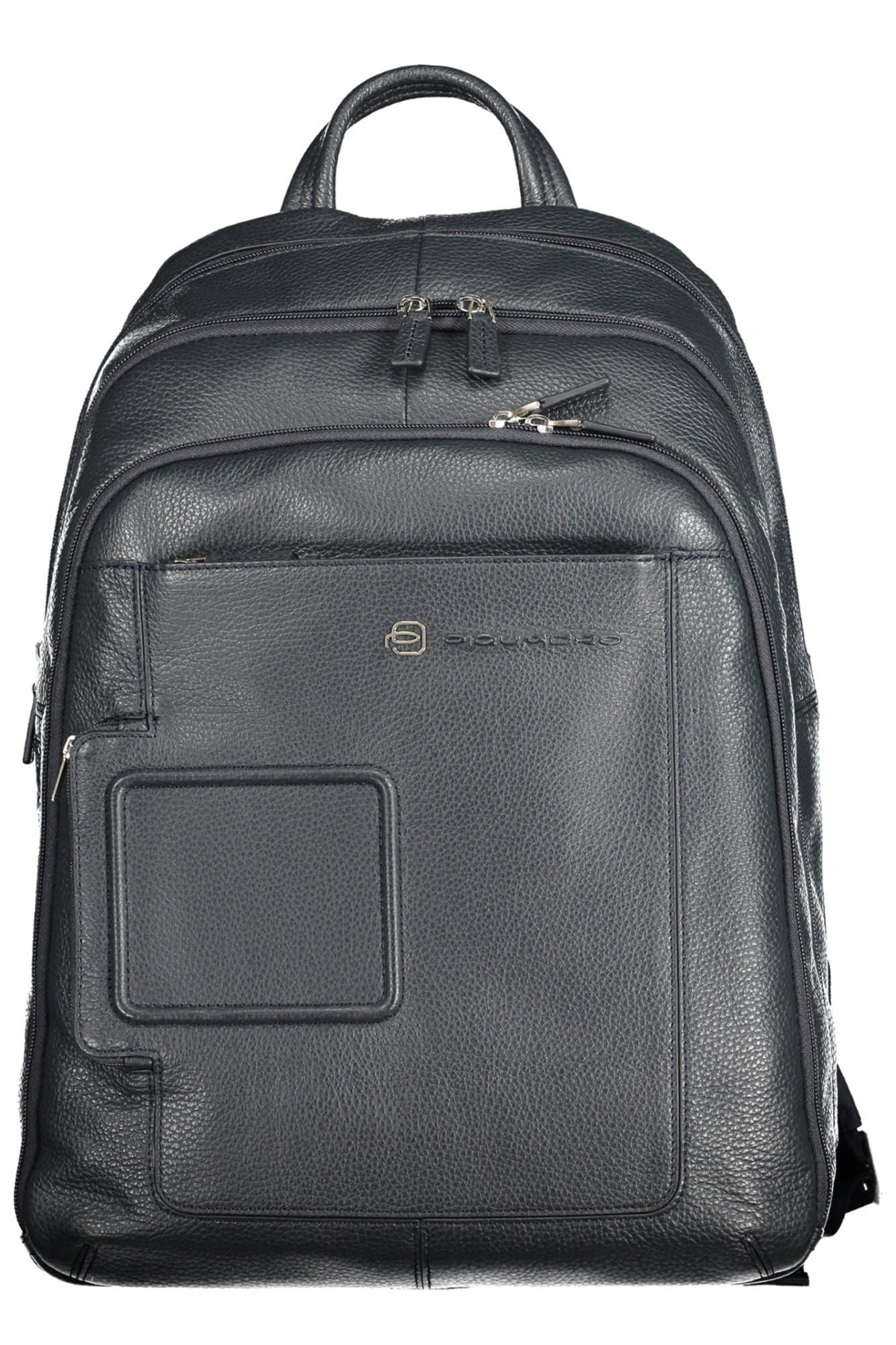 Elegant Leather Backpack with Laptop Compartment