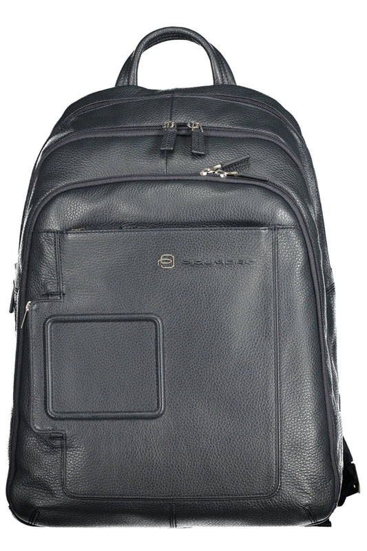 Elegant Leather Backpack with Laptop Compartment