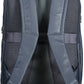 Elegant Blue Leather Backpack with Laptop Pocket