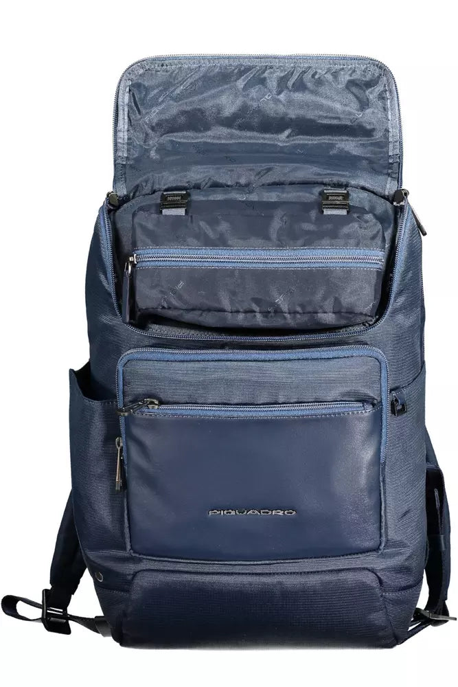 Eco-Conscious Blue Urban Backpack