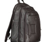 Elegant Leather Backpack with Laptop Compartment