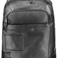 Sleek Urban Black Nylon Backpack