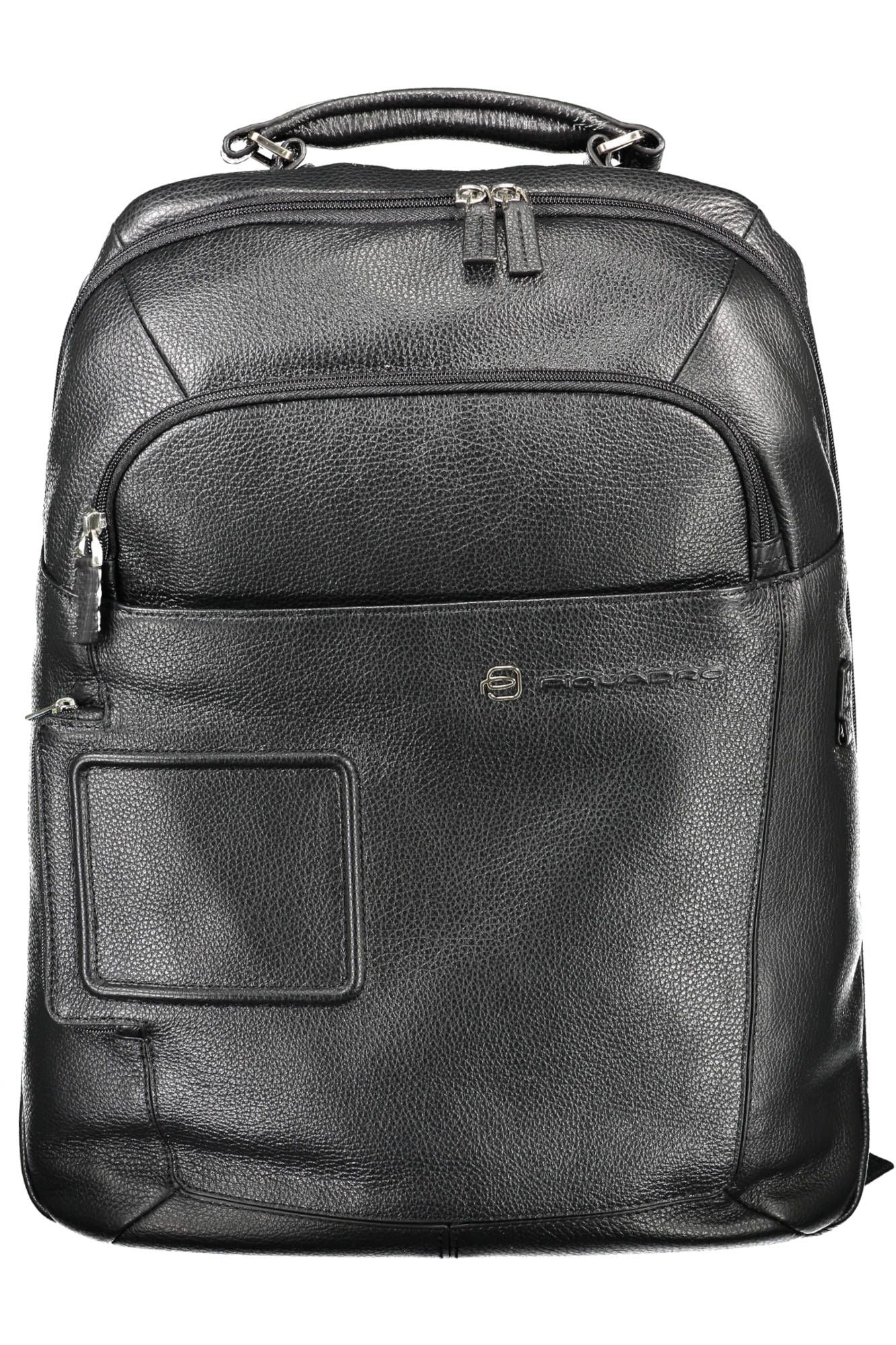 Sleek Urban Black Nylon Backpack