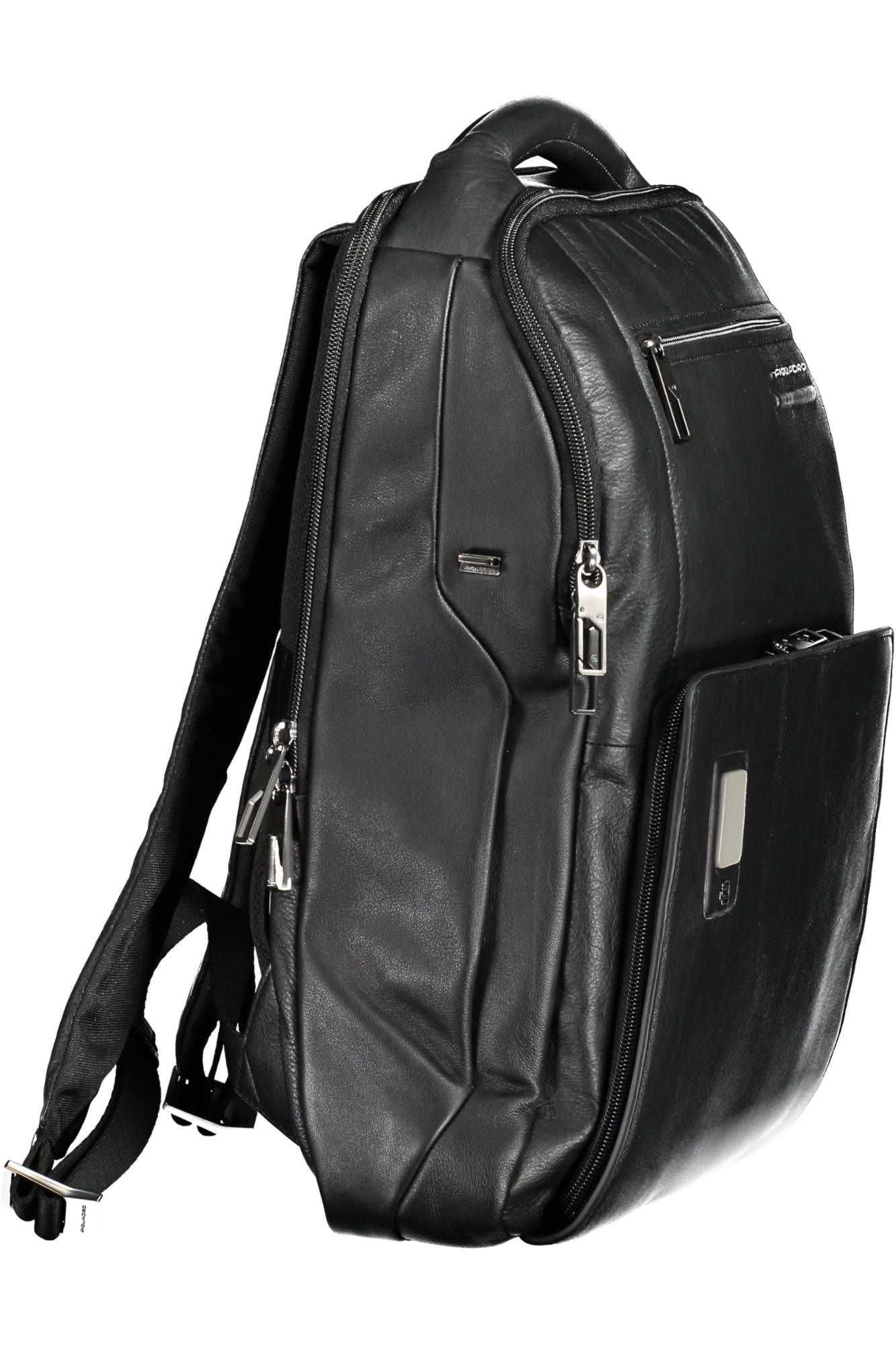 Elegant Leather Backpack with Secure Lock Feature