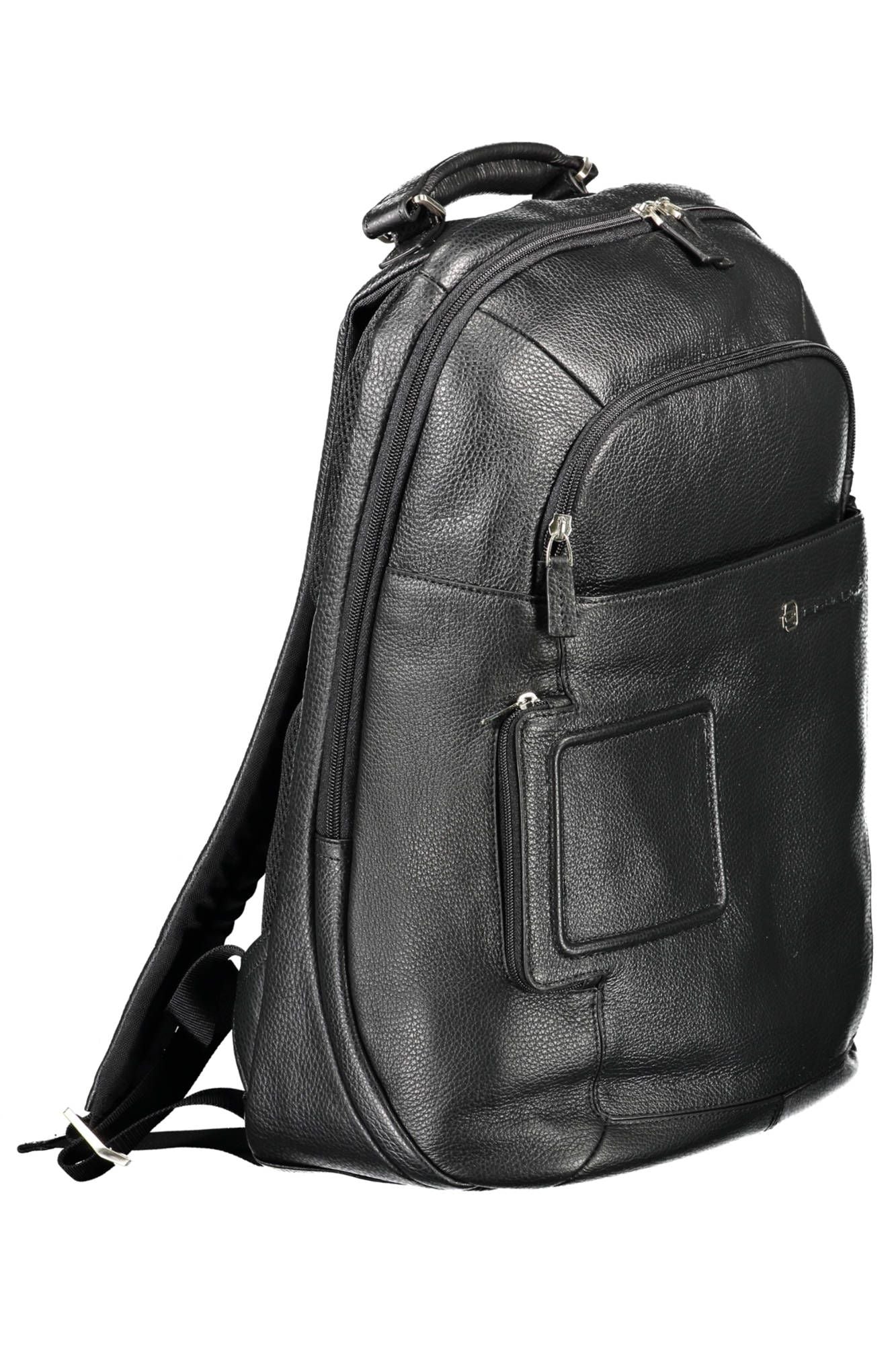 Sleek Urban Black Nylon Backpack