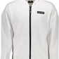 Contrast Detail Zip-Up Hoodie with Logo