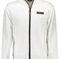 Contrast Detail Zippered Sweatshirt
