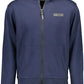 Sleek Blue Long-Sleeved Athletic Sweatshirt