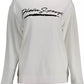 Elegant Long-Sleeved Sweatshirt with Logo Appliqué