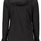 Sleek Hooded Cotton Sweatshirt with Contrasting Details