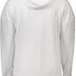 Elevated Casual White Hooded Sweatshirt
