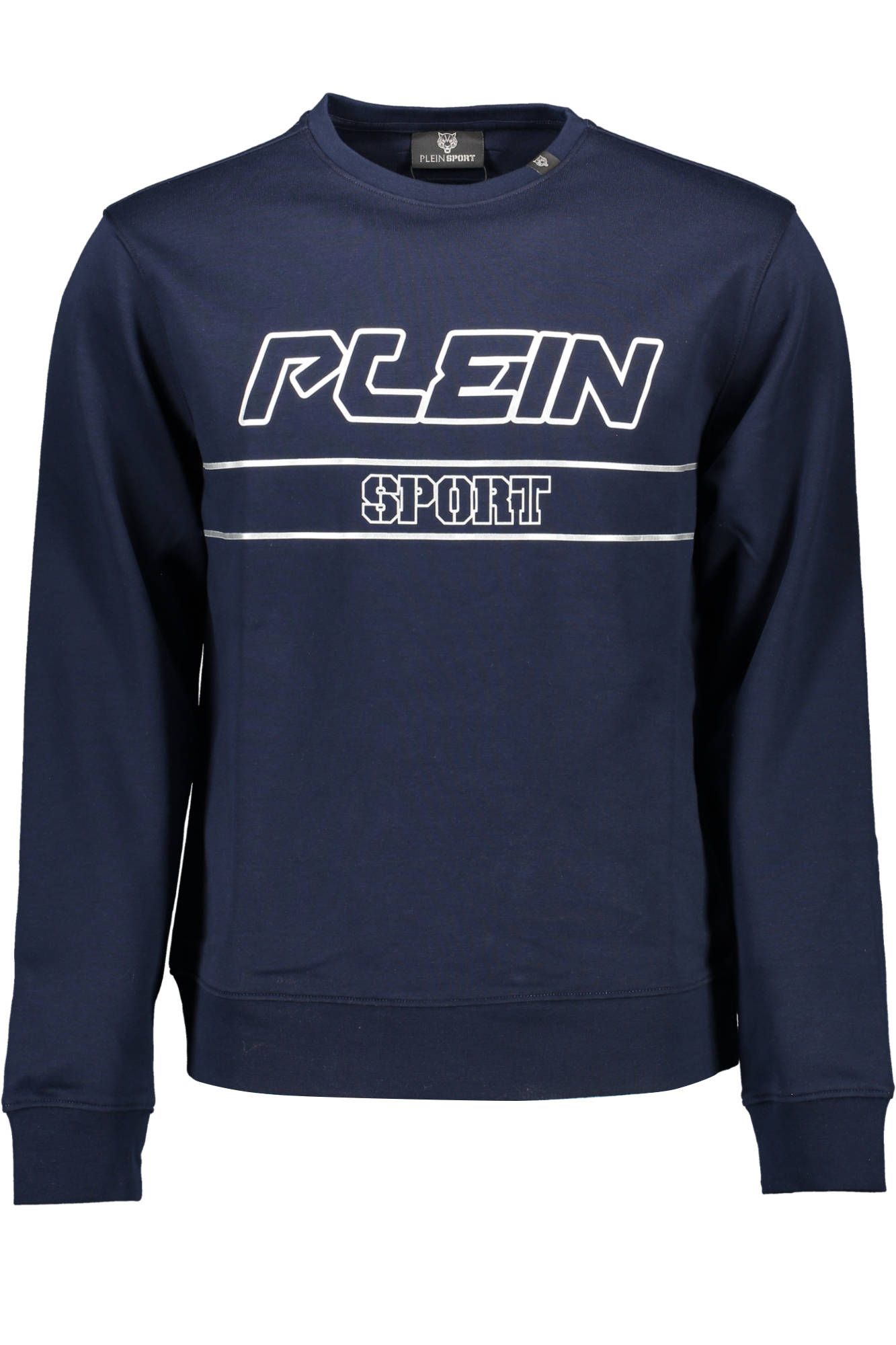 Electric Blue Logo Sweatshirt with Contrasting Details