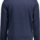 Chic Blue Printed Cotton Sweatshirt